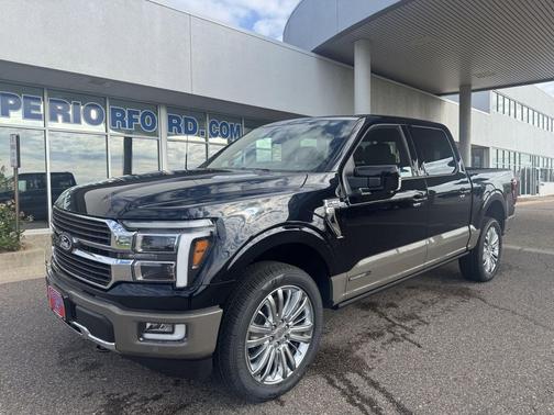 Agate Black Metallic 2026 Ford F-150 King Ranch