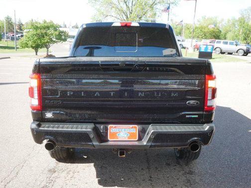 Agate Black Metallic 2022 Ford F-150 Platinum