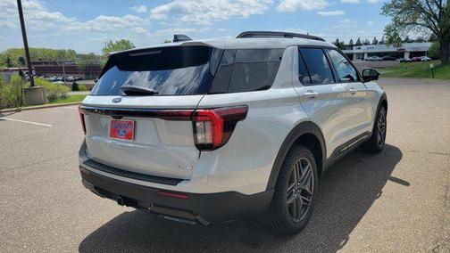 Space White Metallic 2026 Ford Explorer ST-Line