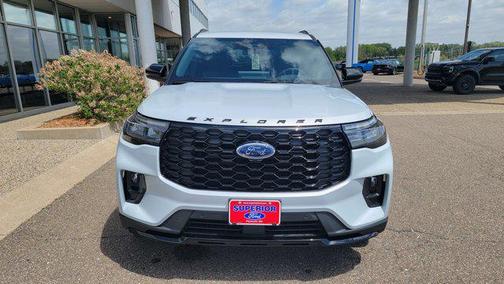 Space White Metallic 2026 Ford Explorer ST-Line