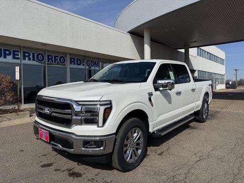 Star White Metallic Tri-Coat 2026 Ford F-150 Lariat