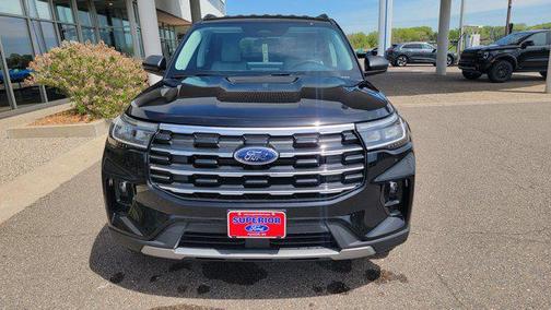 Agate Black Metallic 2026 Ford Explorer Active