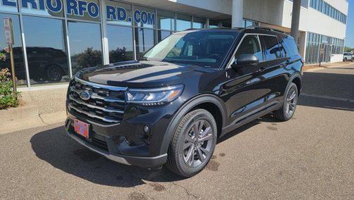Agate Black Metallic 2026 Ford Explorer Active