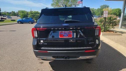 Agate Black Metallic 2026 Ford Explorer Active