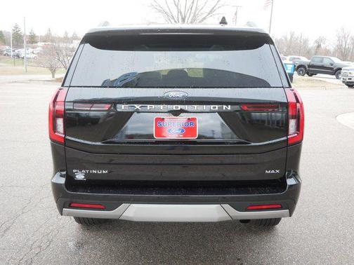 Agate Black Metallic 2025 Ford Expedition Max Platinum
