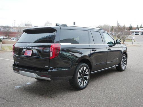 Agate Black Metallic 2025 Ford Expedition Max Platinum