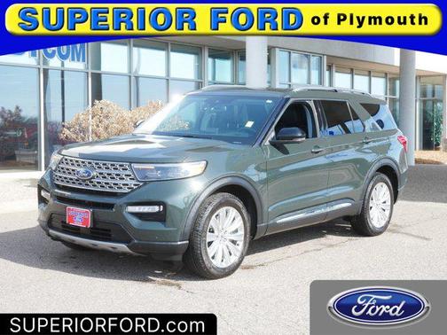Forged Green Metallic 2023 Ford Explorer Limited