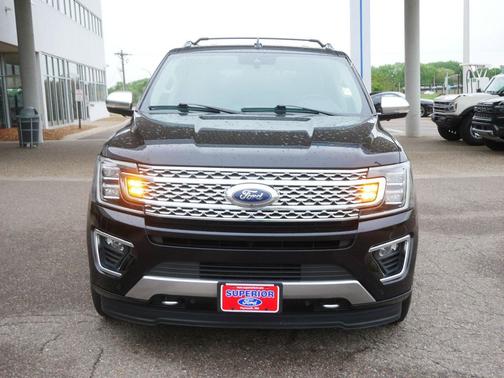 Agate Black Metallic 2021 Ford Expedition Platinum