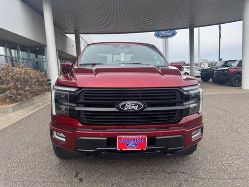 Ruby Red Metallic Tinted Clearcoat 2026 Ford F-150 Platinum