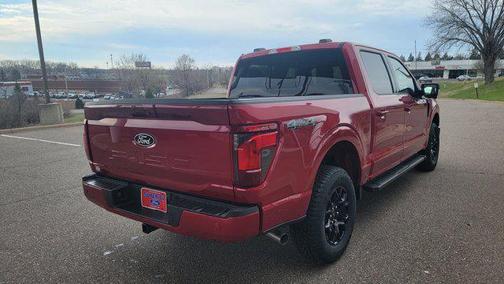 Rapid Red Metallic Tinted Clearcoat 2025 Ford F-150 XLT
