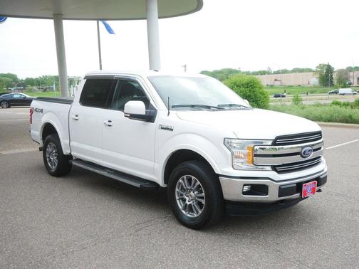 White Platinum Metallic Tri-Coat 2018 Ford F-150 Limited