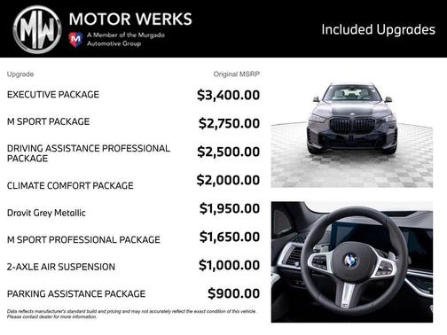 Dravit Grey Metallic 2026 BMW X5 xDrive40i