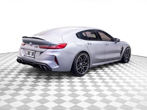 Frozen Pure Grey Metallic 2023 BMW M8 Gran Coupe Competition