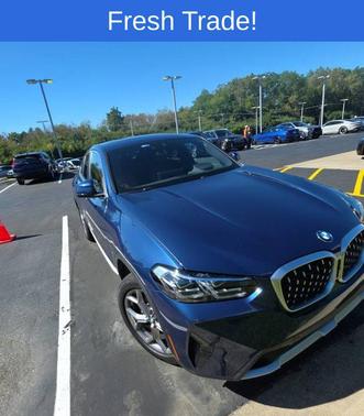 Blue Metallic 2025 BMW X4 xDrive30i