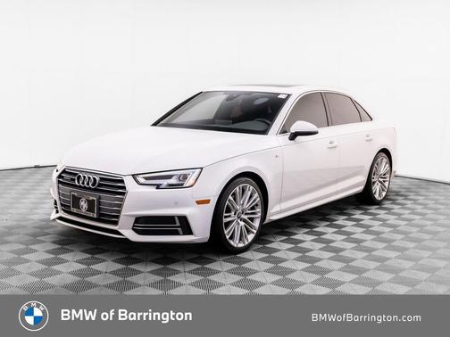 Ibis White 2018 Audi A4 2.0T Premium Plus