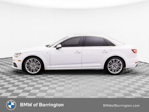 Ibis White 2018 Audi A4 2.0T Premium Plus