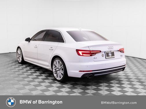 Ibis White 2018 Audi A4 2.0T Premium Plus