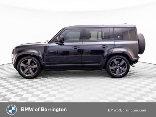 Santorini Black Metallic 2023 Land Rover Defender 110 V8