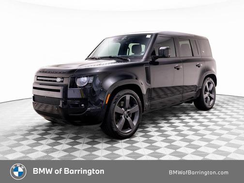 Santorini Black Metallic 2023 Land Rover Defender 110 V8