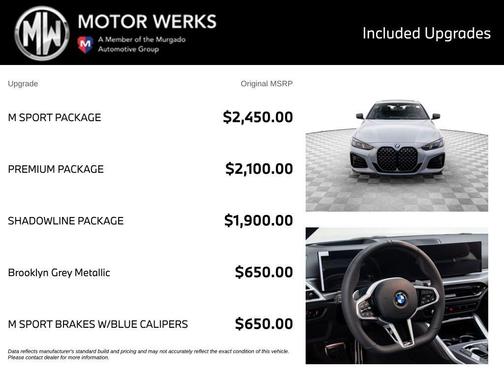 Brooklyn Grey Metallic 2026 BMW 430 i xDrive