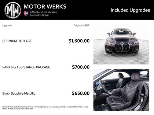 Black Sapphire Metallic 2025 BMW 430 i xDrive