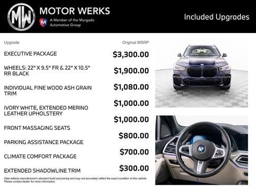 Carbon Black Metallic 2022 BMW X5 M50i