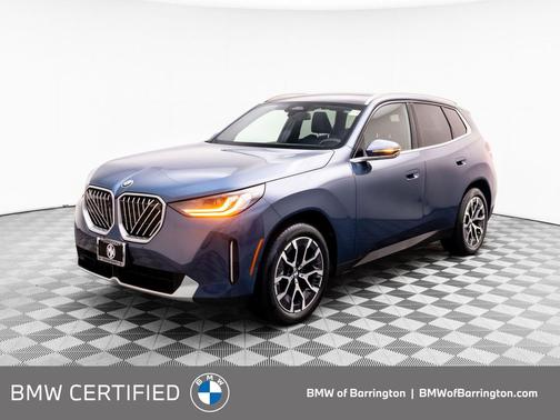 Blue Metallic 2025 BMW X3 30 xDrive