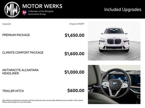2026 BMW X7 xDrive40i