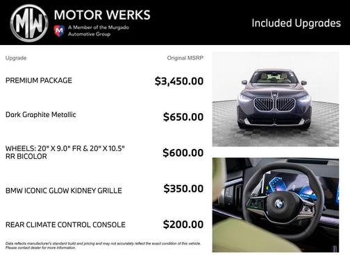 Dark Graphite Metallic 2026 BMW X3 30 xDrive