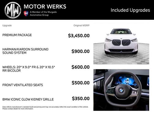 Alpine White 2026 BMW X3 30 xDrive