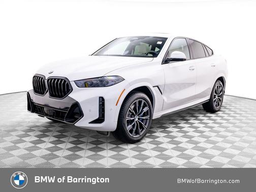 Alpine White 2027 BMW X6 xDrive40i