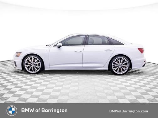 Glacier White 2019 Audi A6 3.0T Prestige Quattro