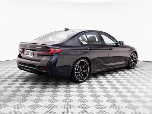 Black Sapphire Metallic 2023 BMW M550 i Xdrive