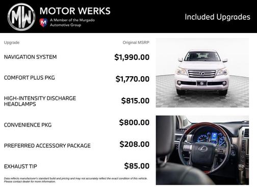 Satin Cashmere Metallic 2010 Lexus GX 460 Base