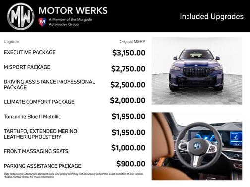 Tanzanite Blue II Metallic 2026 BMW X5 PHEV xDrive50e