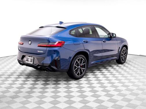 Blue Metallic 2025 BMW X4 M40i