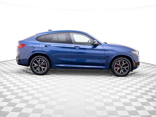 Blue Metallic 2025 BMW X4 M40i
