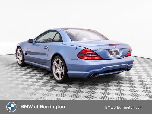 Quartz Blue Metallic 2011 Mercedes-Benz SL-Class SL 550