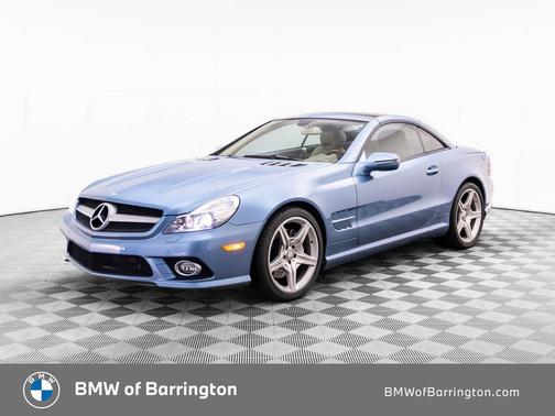 Quartz Blue Metallic 2011 Mercedes-Benz SL-Class SL 550