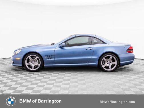 Quartz Blue Metallic 2011 Mercedes-Benz SL-Class SL 550