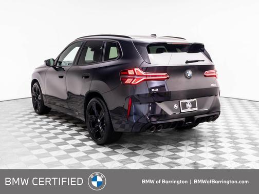 Black Sapphire Metallic 2025 BMW X3 M50 xDrive