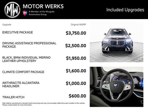 2026 BMW X7 xDrive40i