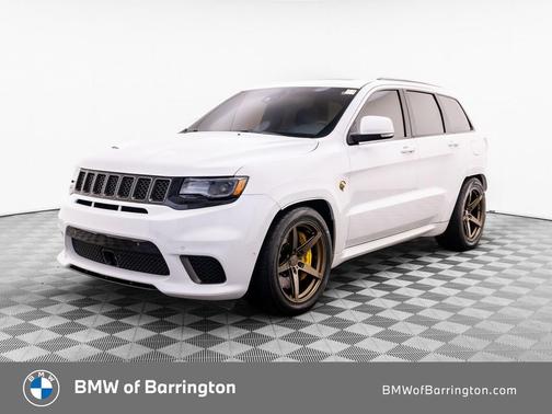 Bright White Clearcoat 2018 Jeep Grand Cherokee Trackhawk