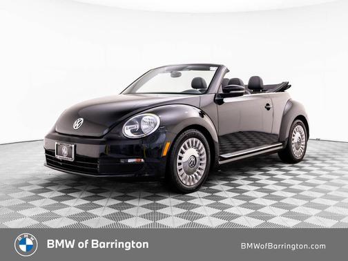 Black Uni 2015 Volkswagen Beetle Auto 1.8T w/Tech