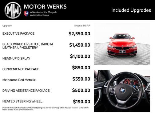 Melbourne Red Metallic 2019 BMW 440 Gran Coupe i xDrive