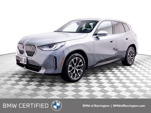 Gray Metallic 2025 BMW X3 30 xDrive
