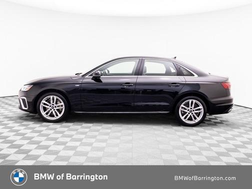 Black Metallic 2021 Audi A4 45 S line Premium