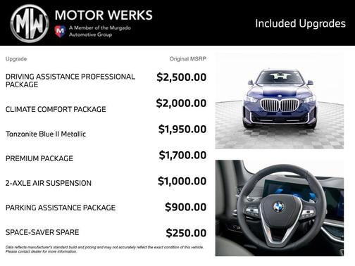 Tanzanite Blue II Metallic 2026 BMW X5 xDrive40i