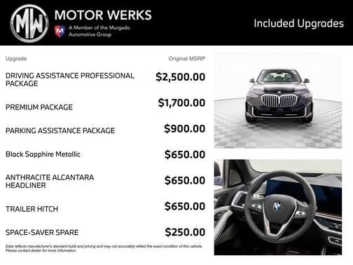 Black Sapphire Metallic 2026 BMW X5 xDrive40i