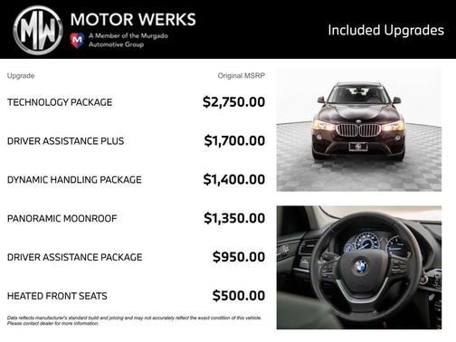 2016 BMW X3 xDrive28i